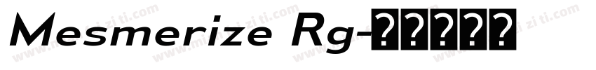 Mesmerize Rg字体转换